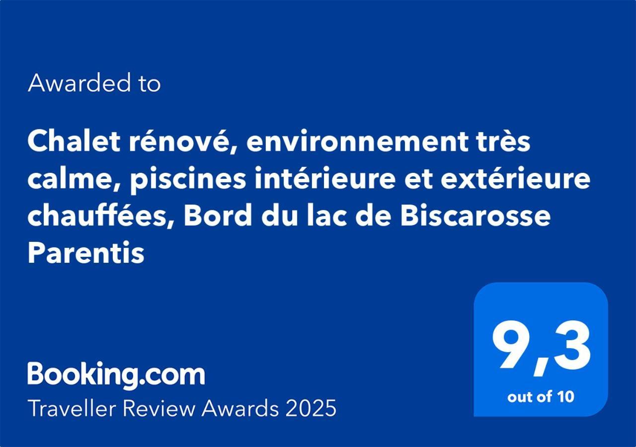 Chalet Maison Entièrement Rénové. Environnement Calme Piscine Chauffée Parentis-en-Born
